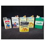 (6) ASSTD CIGARETTE ADVERTISING LIGHTERS