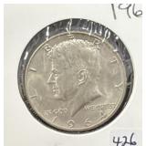 1964 KENNEDY HALF DOLLAR (90% SILVER)