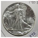 1987 SILVER EAGLE