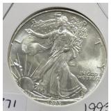 1993 SILVER EAGLE