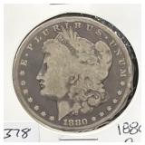 1880-O MORGAN SILVER DOLLAR
