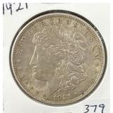1921 MORGAN SILVER DOLLAR
