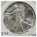 1988 SILVER EAGLE