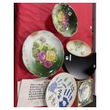 Bavarian bow and plate and other plates