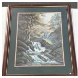 FRAMED LEE ROBERSON "ANCIENT SPLENDOR" 1991