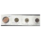 (4) TRANSPORTATION TOKENS -