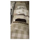 CREAM COLORED THROW RUGS COLLECTION