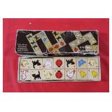 COLORFUL WOODEN ANIMAL DOMINOES
