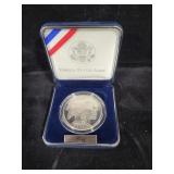 2001 PROOF BUFFALO $1 COIN W/ BOX