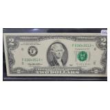 SERIES 1995 $2 NOTE - APPEARS TO BE UNC