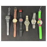 (5) ASSORTED WRIST WATCHES **NON RUNNING**