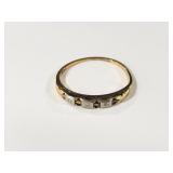 14K GOLD RING SIZE 5.5 - 0.9 GR TOTAL WEIGHT