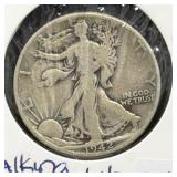 1942 WALKING LIBERTY HALF DOLLAR