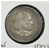 1893 COLUMBIAN EXPO SILVER HALF DOLLAR