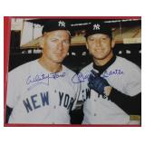 WHITEY FORD & MICKEY MANTLE PHOTO PRINT