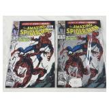 (2) FIRST CARNAGE COPIES OF THE AMAZING SPIDER-MAN