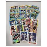 (43) 1984-1991 NFL FOOTBALL CARDS
