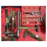 Hammers torque wrench breaker bar, 11 piece valve
