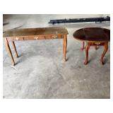 SOFA TABLE AND END TABLE