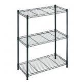24'x8' BLACK SHELVING