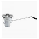 BK RESOURCES 2' TWIST LEVER WASTE DRAIN