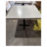 4 TOP RESTAURANT DINING TABLE - 36'x36' (GRAY)