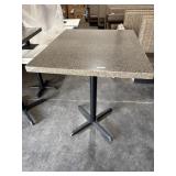 HIGH TOP BAR TABLE 30'x36' (BROWN)