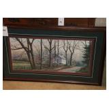 ROBERT TINO PRINT TITLED: 'PASLM OF SPRING'