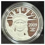 2009 PLATINUM AMERICAN EAGLE - PREAMBLE SERIES -