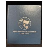 UNITED NATIONS FLAG STAMPS 1988 SERIES VOL. 9
