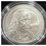 2006 BEN FRANKLIN "FOUNDING FATHER" UNC SILVER