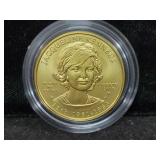 2015 FIRST SPOUSE GOLD UNCIR. JACQUELINE KENNEDY
