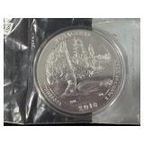 2018 5OZ SILVER ATB VOYAGEURS NATIONAL PARK MN