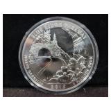 2015 5OZ SILVER BLUE RIDGE PARKWAY NATIONAL PARK