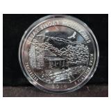 2014 5OZ SILVER SMOKY MNTS NATIONAL PARK TN COIN
