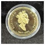 1992 COMMEMORATIVE DOLLAR CANADA ROYAL MINT