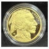 2010 AMERICAN BUFFALO 1 OZ GOLD PROOF COIN -