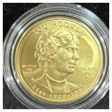 2014 LOU HOOVER FIRST SPOUSE GOLD PROOF COIN