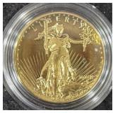 2009 ULTRA HIGH RELIEF DOUBLE EAGLE GOLD COIN