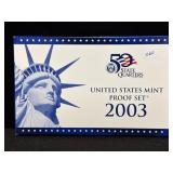 2003 U.S. MINT PROOF SET