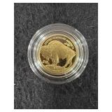 2008 AMERICAN BUFFALO 1/10 OZ GOLD PROOF COIN -