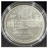2006 SAN FRANCISCO OLD MINT UNC SILVER DOLLAR -