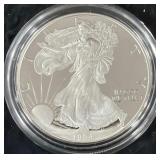 1994-P PROOF SILVER EAGLES - BOX AND COA