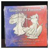 LEGACIES OF FREEDOM - US & UK SILVER BULLION COIN