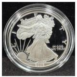 2006-W PROOF SILVER EAGLE - BOX AND COA