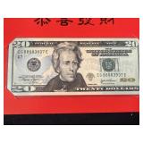 "LUCKY MONEY NOTE" - SERIES 2004 UNC $20 FEDERAL