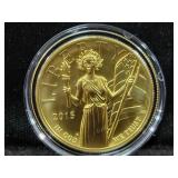 2015 AMERICAN LIBERTY HIGH RELIEF GOLD COIN