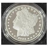 2023-S PROOF MORGAN SILVER DOLLAR - BOX AND COA -