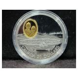 1991 CANADIAN $20 COMM. AVIATION SILVER DART COIN