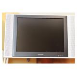 20" Sharp Wall Mounted TV (no remote)